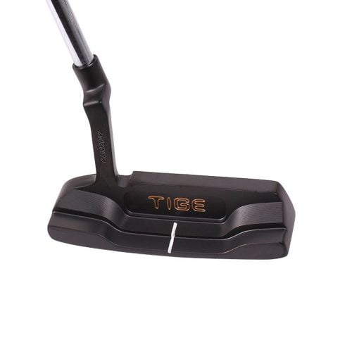 Carbon Steel Milled Matte Black Putter Golf Club